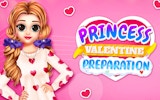 Princess Valentine Preparation: Dress Up & Card Maker