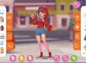 Teen Hood Style Dress Up Game