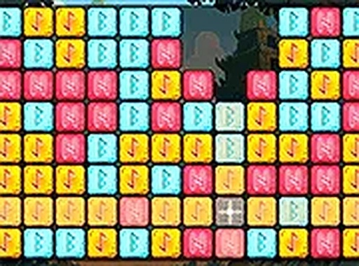 Runic Block Collapse Puzzle