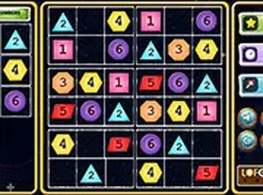 Shapes Sudoku Logic Puzzle