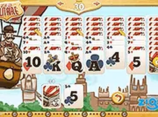 Hot Air Solitaire Card Game