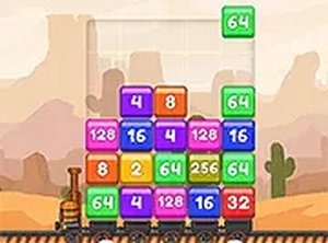Train 2048 Number Puzzle