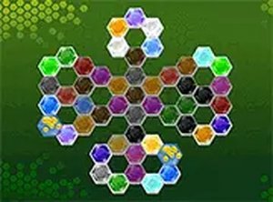 Crystal Hexajong Hexagon Puzzle