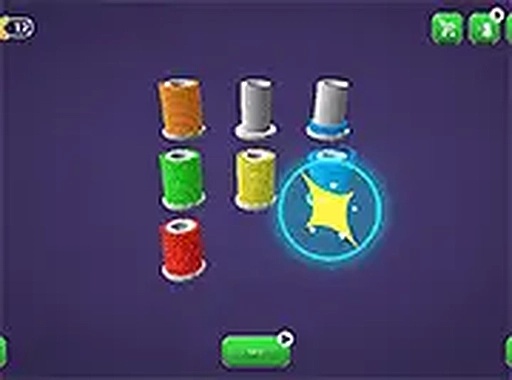 Rope Sorting Puzzle Game