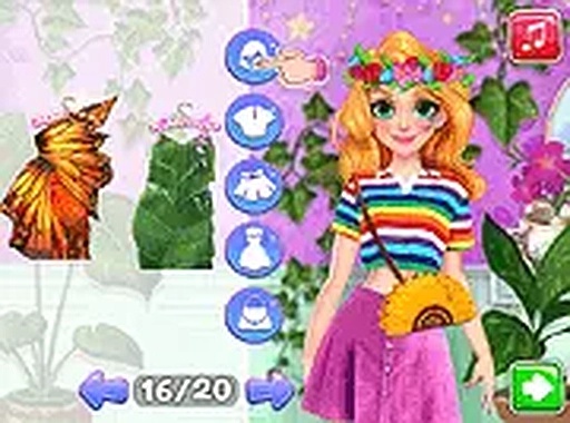 Princesses Dress Up Fashion Game