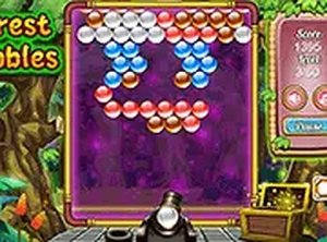 Forest Bubbles Classic Puzzle