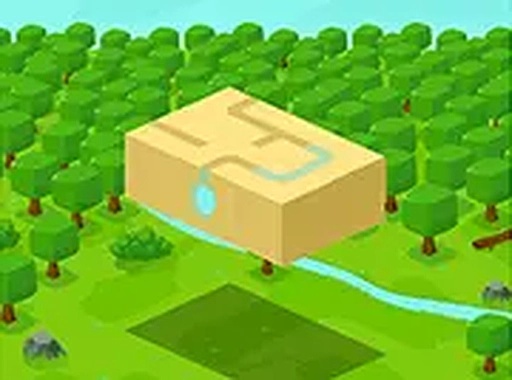 Cube Islands Logic Puzzle