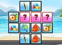School Memory Deluxe Online Puzzle Game