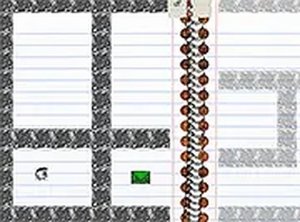 Notebook Page Flip Puzzle
