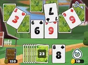 Tripeaks Solitaire Farm Puzzle