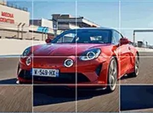 Alpine A110 S Tile Puzzle