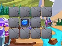 River Diamonds Memory Puzzle Game