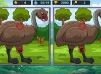 Spot Differences Bird Adventure Online Puzzle Game