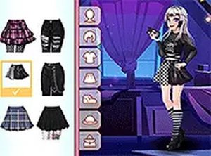 Emo Fashion Dress Up Game