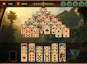 Pyramid Solitaire: Aztec Puzzle