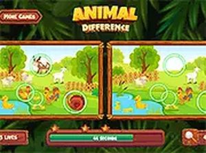 Animal Spot the Difference