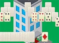 Tri Peaks City Online Puzzle Game