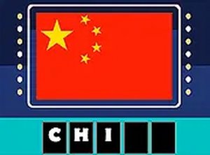 Asia Flag Quiz Puzzle